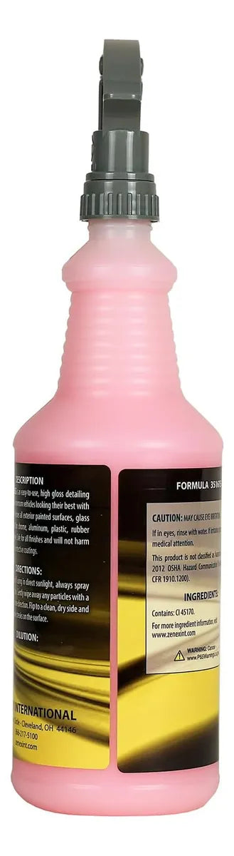 Cera En Spray Zenex Body Gloss - Brillo Profesional Superior
