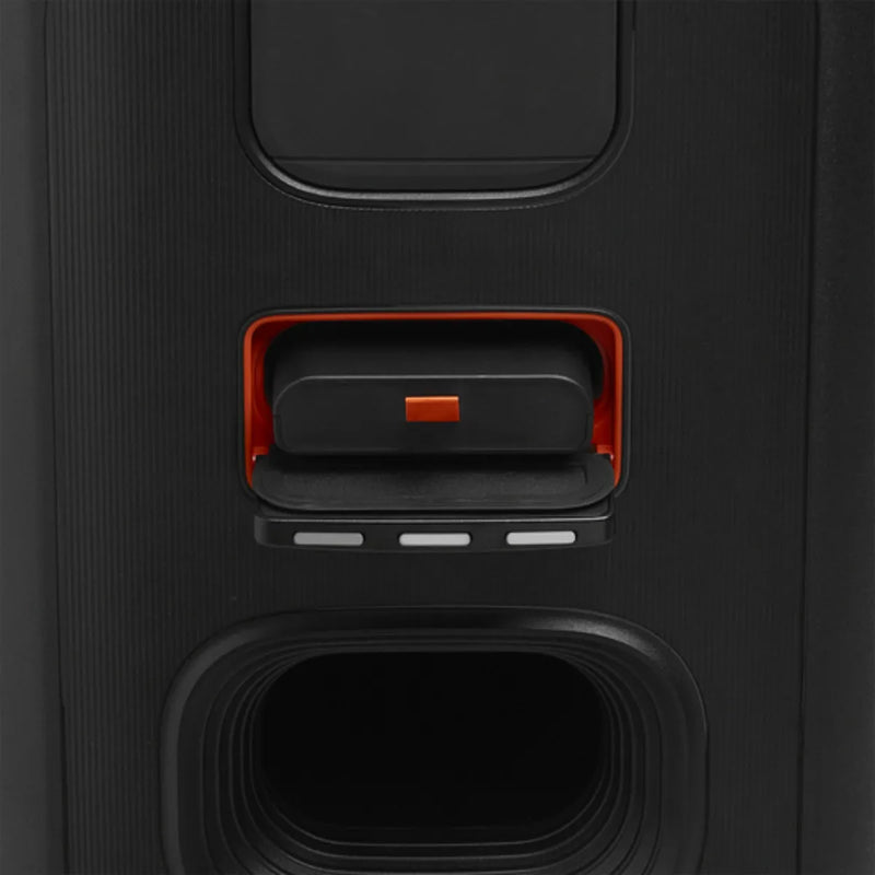 Parlante JBL PartyBox Stage 320 JBLPBSTAGE320AM portátil con bluetooth waterproof negra