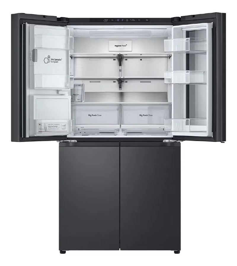 Nevecón LG French Door 642l Negro Instaview Uvnano Gm92sxv Negro
