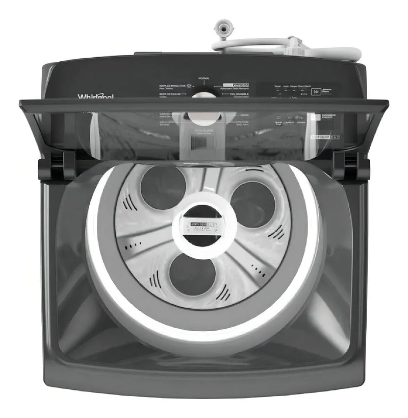 Lavadora Whirlpool Xpert Dual 17 Kg Gris Wwn17abaac