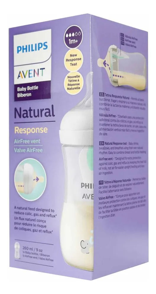 Biberón Avent Natural Response 260 Ml 9 Oz