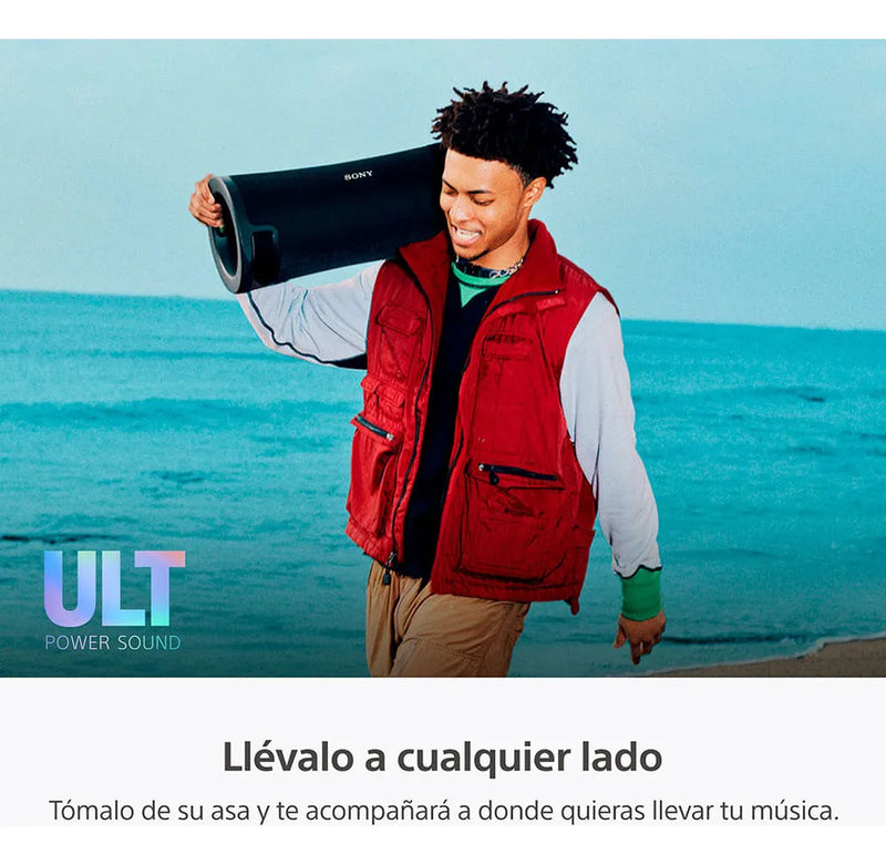 Parlante Bafle Portátil Inalámbrico Ult Field 7 - Srs-ult70 Color Negro 110V/220V