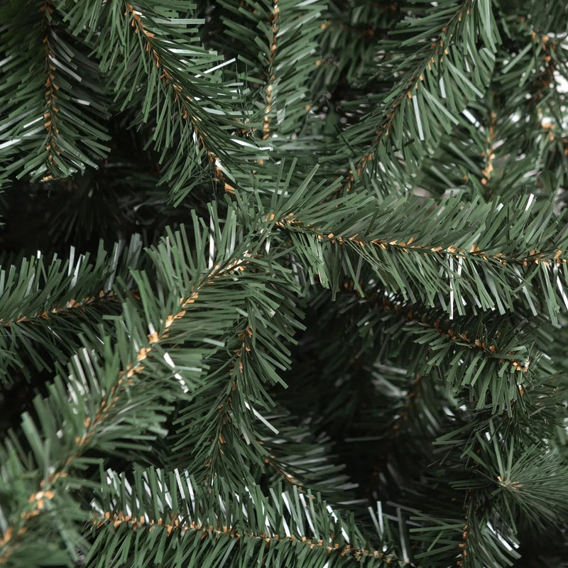 Árbol Navideño Montañes 1.50m Para Guirnalda Luces Bolas Verde