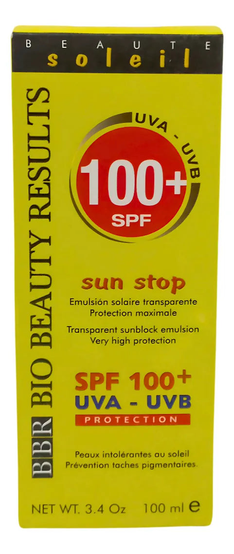 Bloqueador Solar Piel Sensible Spf +100 Bbr Cosmoderm
