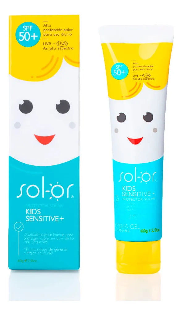 Protector Solar Sol-or Kids Sensitive Spf 50 X 60g