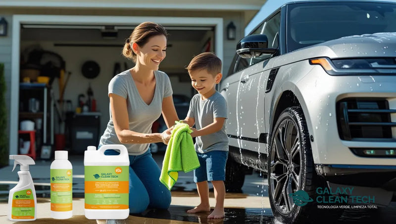 Lavado En Seco Automotriz Biodegradable Galaxy Clean 500ml
