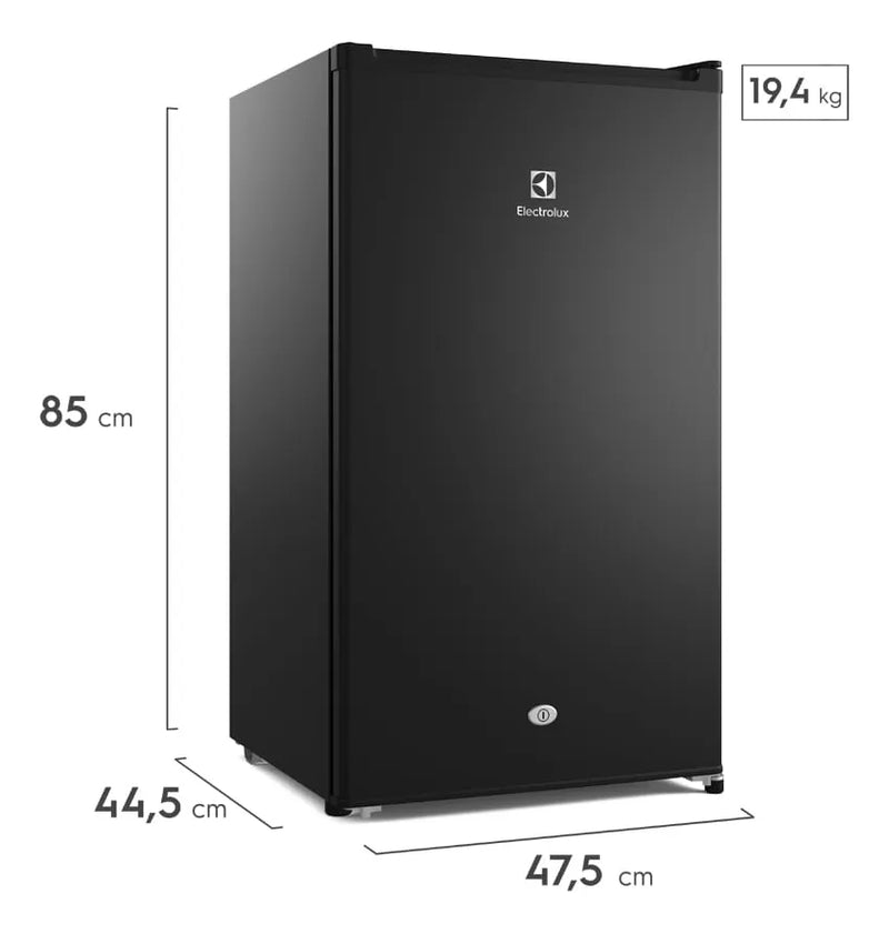 Minibar Electrolux frost 90L 1 puerta negro ERD090G3HWB