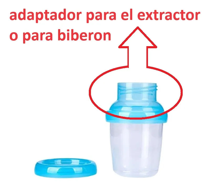 Vasos Set Contenedores Bolsas Leche Materna Reutilizables