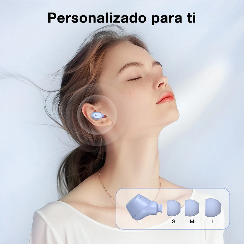 Audifonos Inalambricos 1hora In-ear Audicularer Bluetooth5.3 Color Azul claro