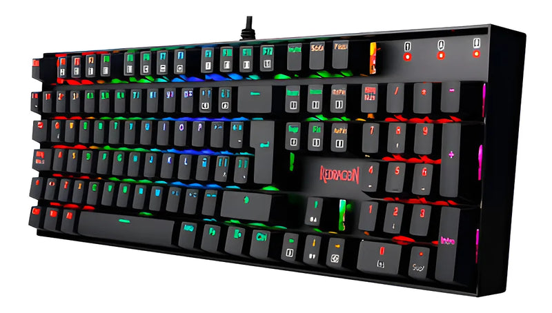 Teclado Gamer Mitra K551-rgb Negro Español Alámbrico