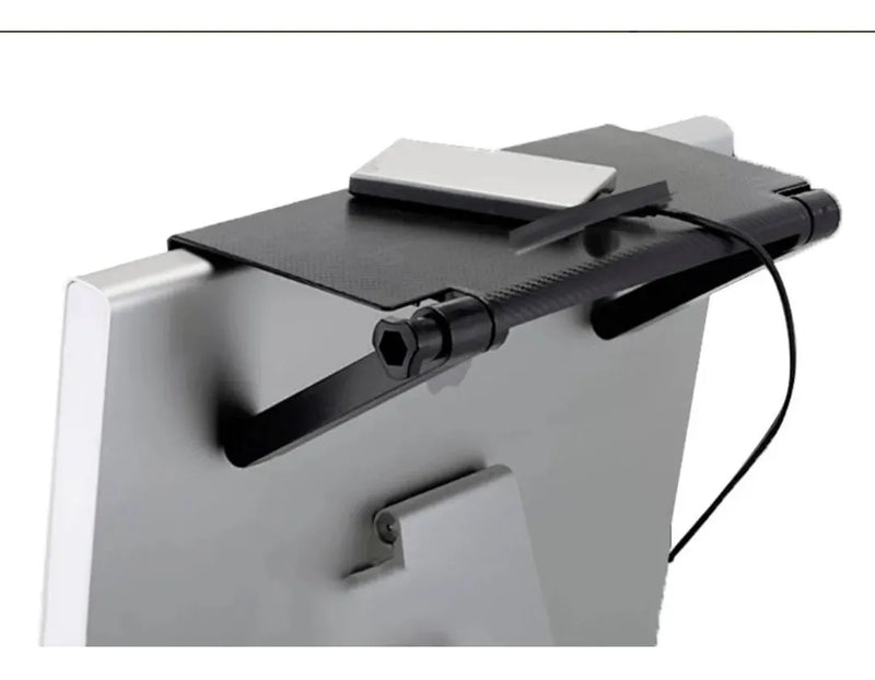 Soporte Plegable Para Decodificador Parte Superior Tv Negro