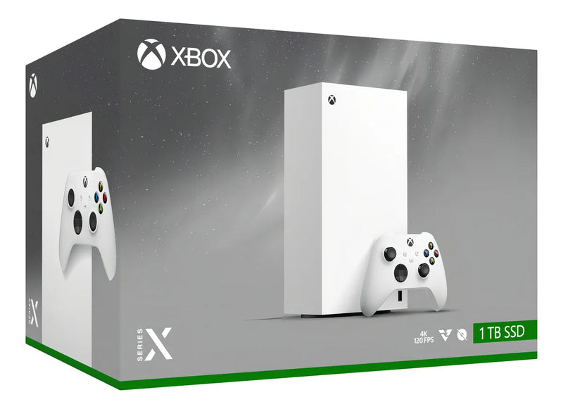 Consola Xbox Series X Edición Digital 1tb Ssd Robot White Blanco