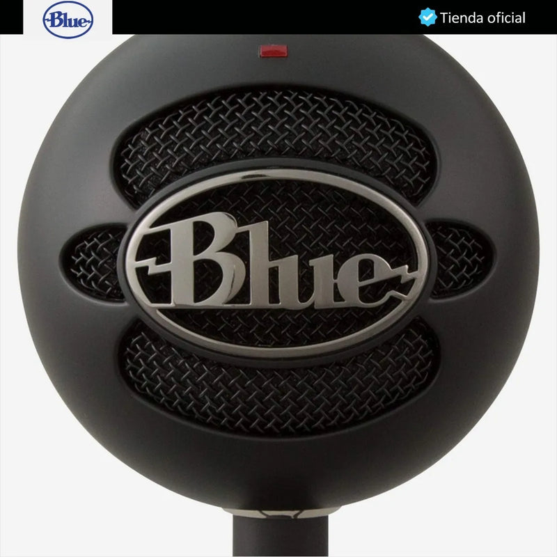 Blue Snowball Ice, Micrófono Usb Para Streaming / Grabación Gloss Black
