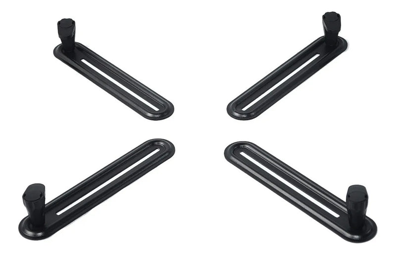 Kit Adaptadores Monitores No-vesa (sin Huecos), Techgo Xm-01 Negro