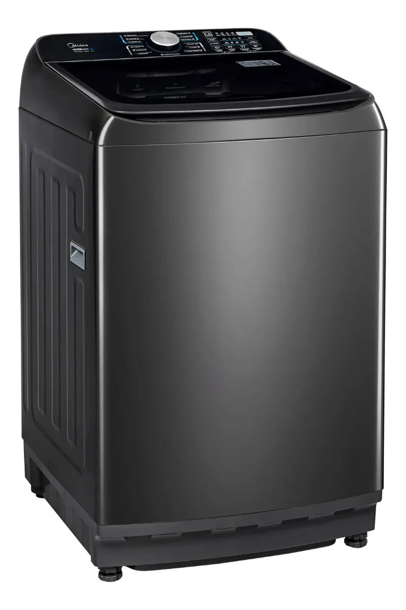 Lavadora Midea 16 Kg Wave Wash Gris Carga Superior