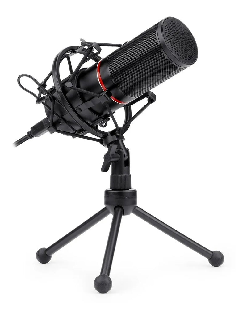 Micrófono Redragon Blazar Gm300 Condensador Cardioide Negro