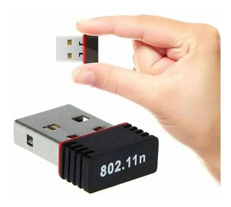 Tarjeta Adaptador Receptor Usb Wifi 150mbps 802.11n Pc
