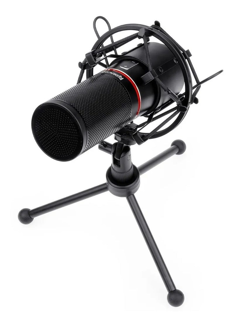 Micrófono Redragon Blazar Gm300 Condensador Cardioide Negro
