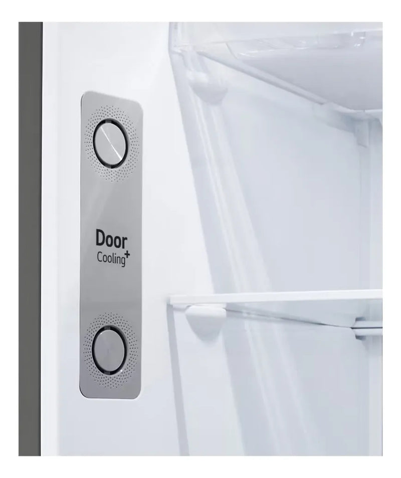 Nevera Lg Top Freezer Doorcooling Thinq 314 Lt Plateada Plateado