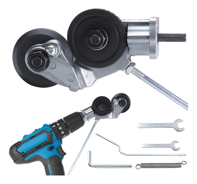 Cortador De Lamina Adaptador De Taladro Para Cortar Lamina
