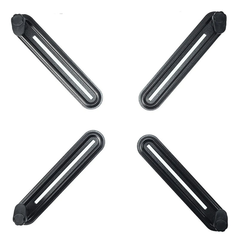 Kit Adaptadores Monitores No-vesa (sin Huecos), Techgo Xm-01 Negro
