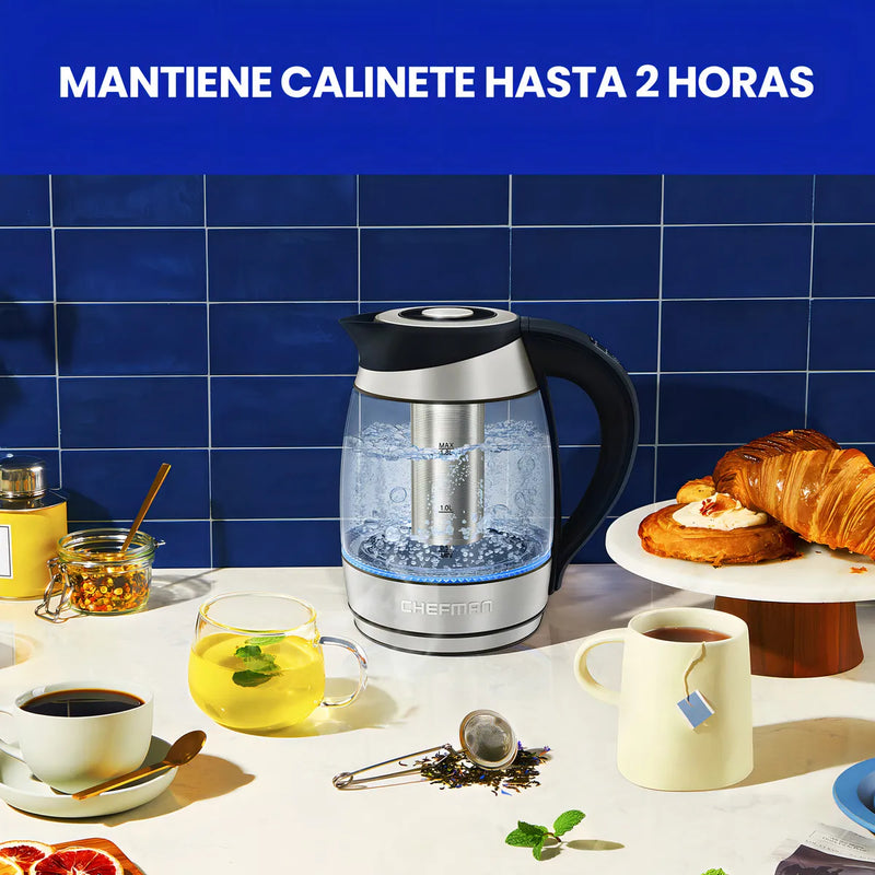 Lava Electrica Chefman Rj11-17-cti-rl 1.8 L Inox