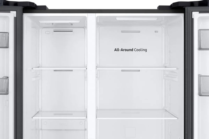 Nevecón Samsung Side By Side Con Ai Energy, 583 L Color Negro