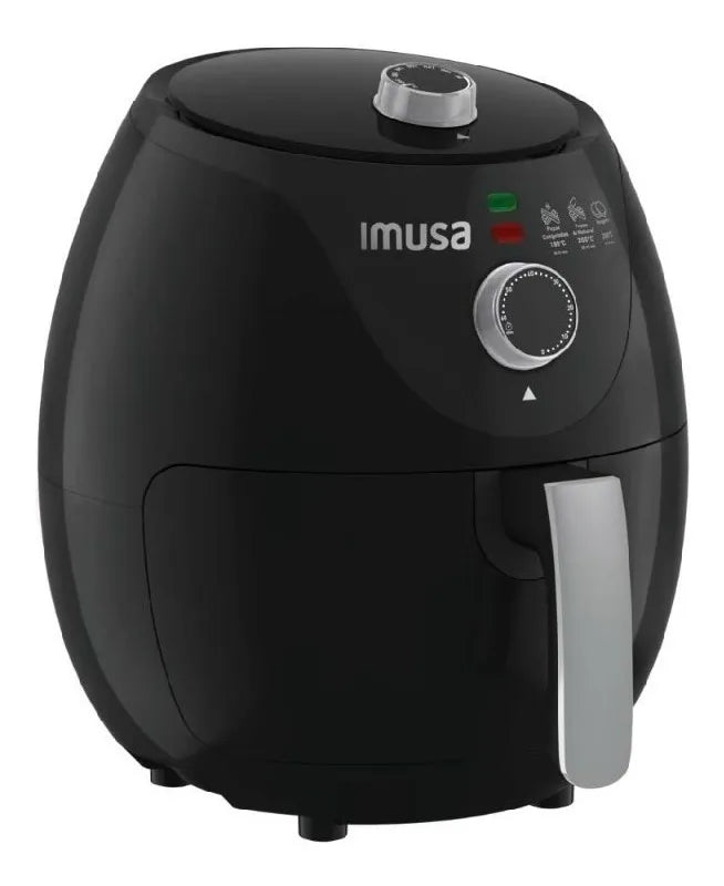 Freidora De Aire Imusa Air Fryer Esencial 3,2 Litros Negro