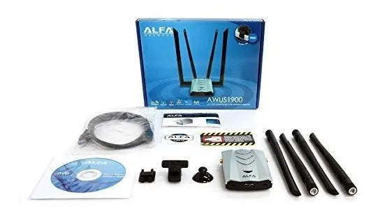 Adaptador Wifi Alfa Ac1900 - 1900 Mbps 802.11ac Adaptador De