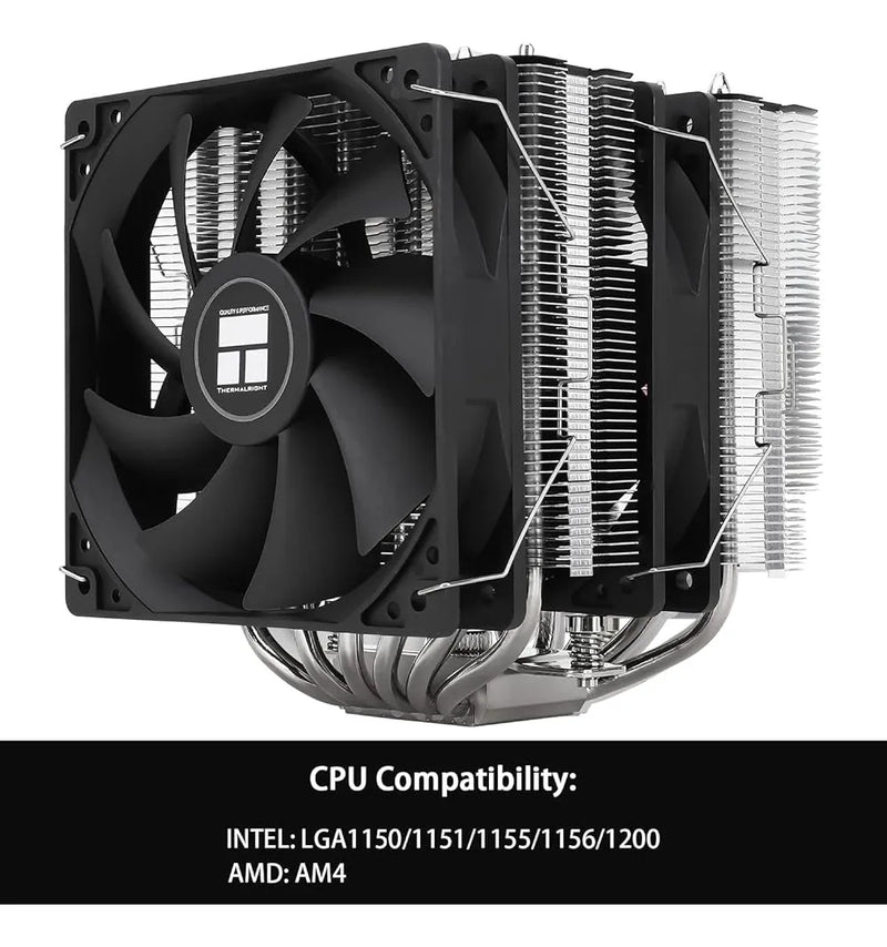 Enfriador De Aire De Cpu Thermalright Peerless Assassin 120 Pa120 Se
