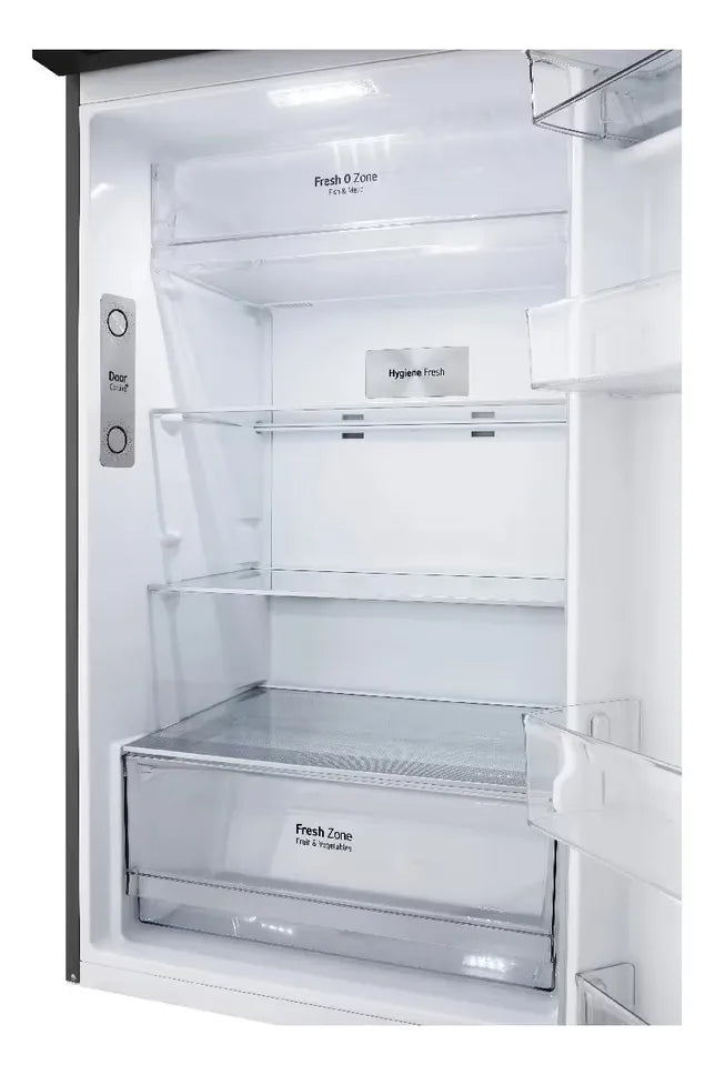 Nevera Lg Top Freezer 394 Lt Doorcooling Thinq Negro Mate