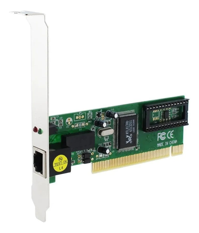 Tarjeta De Red Pci 32 Bits Ethernet Encore 10/100 Realtek