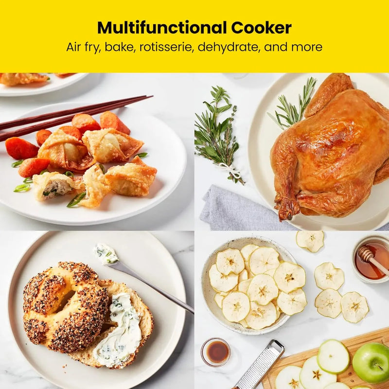 Freidora De Aire Multifuncional Chefman 10l 14 Funciones Xl