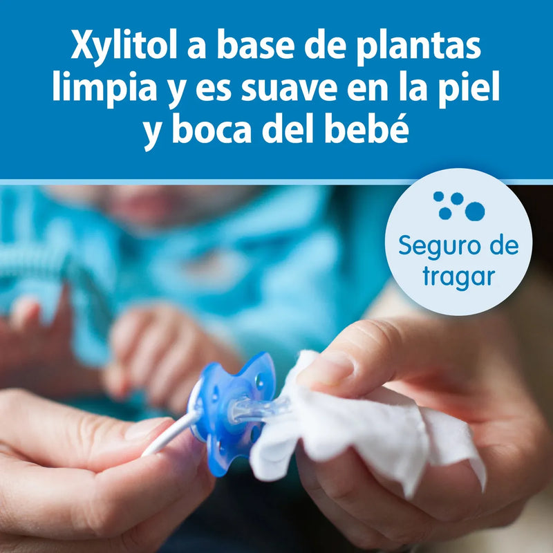 Toallitas Humedas Para Chupos Y Teteros 40 Unidades Dr Brown