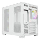 Chasis Gamer Xyz Qubex White | Argb | Atx | 4 Fans | Type C Blanco