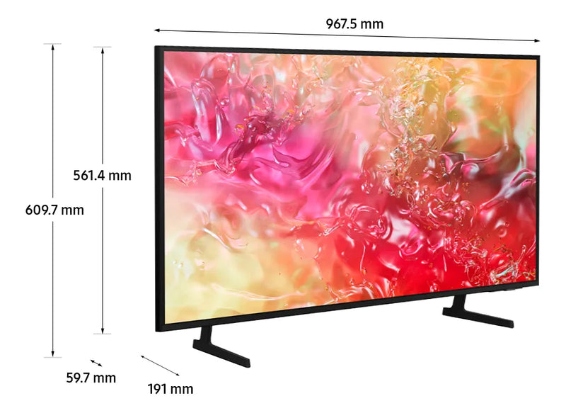 Televisor Samsung 43 Crystal Du7000 Smart 4k
