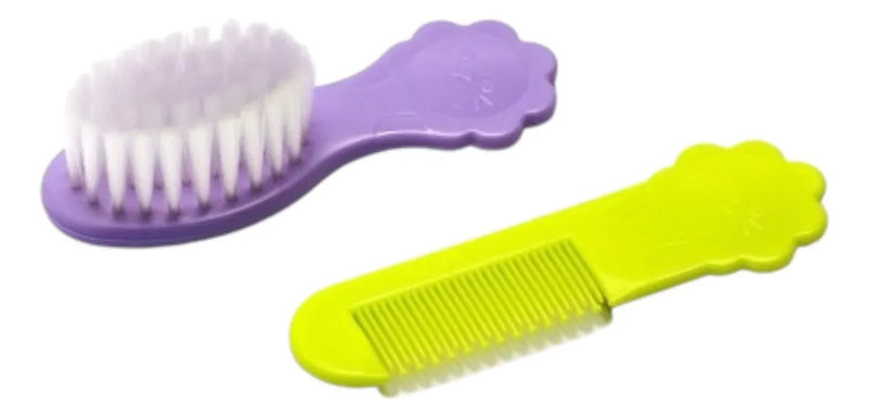 Set Cepillo Y Peine Suave Para Bebés Pigeon