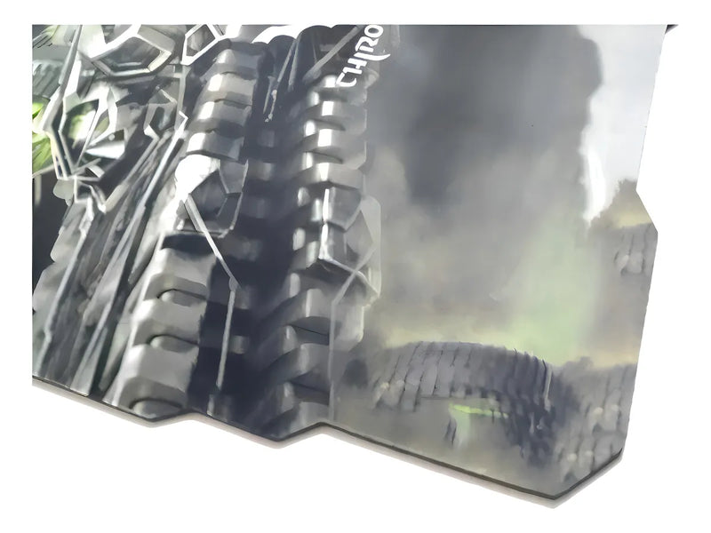 Mouse Pad Gamer 30x25 Cm Wesdar Gp8 Color Verde