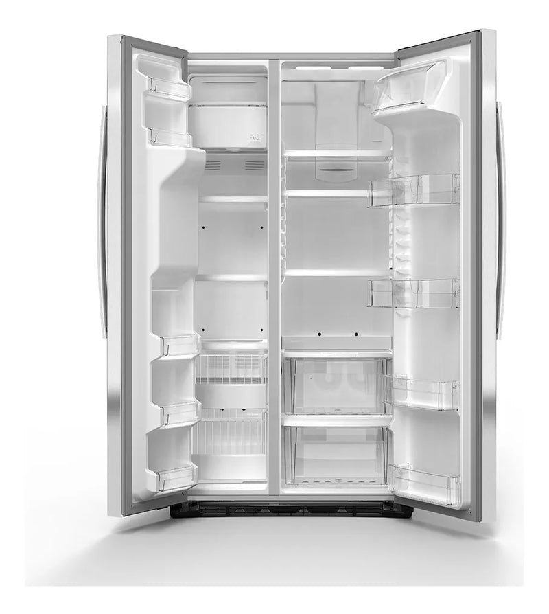 Nevera Mabe Refrigeración PQL22LEKFSS color inox con capacidad de 615L