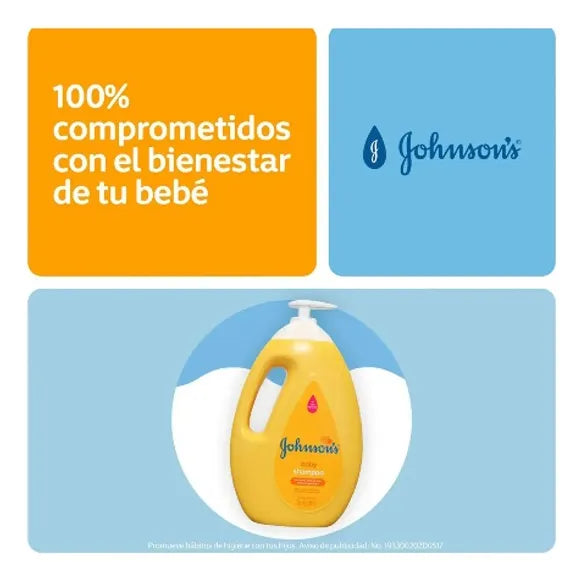 Shampoo Johnsons Baby Original X 1000 Ml