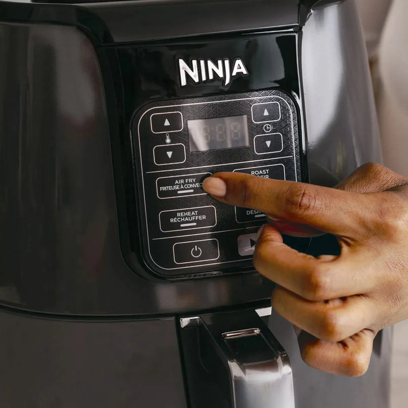 Freidora De Aire Ninja Af101 De 3.8l Color Gris 120v Gris Oscuro