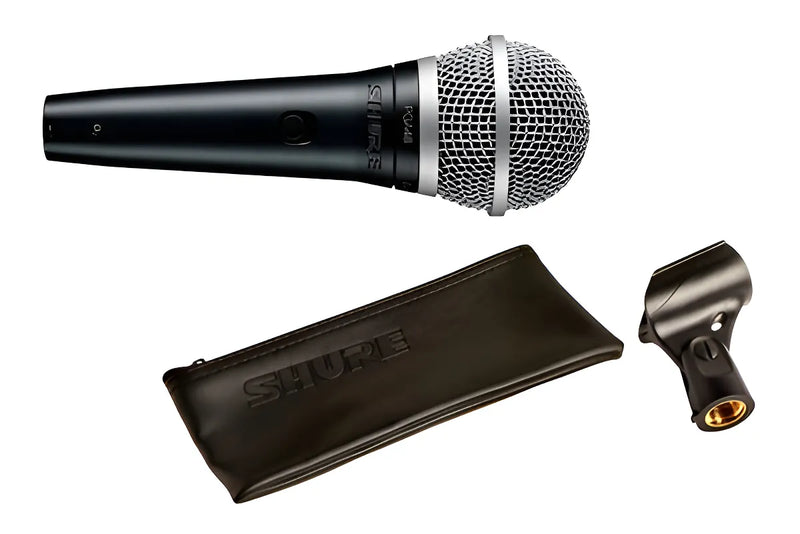 Micrófono Dinámico Shure Pga48 Vocal Cardioide Profesional Color Negro
