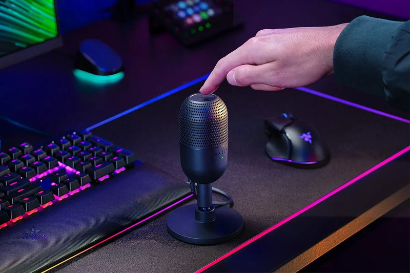 Micrófono Razer Seiren V3 Mini Ultra Compacto Usb Negro