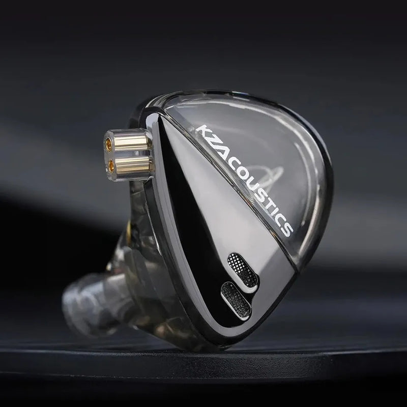 Auriculares Kz Libra Hi Res Monitores In Con Microfono Negro