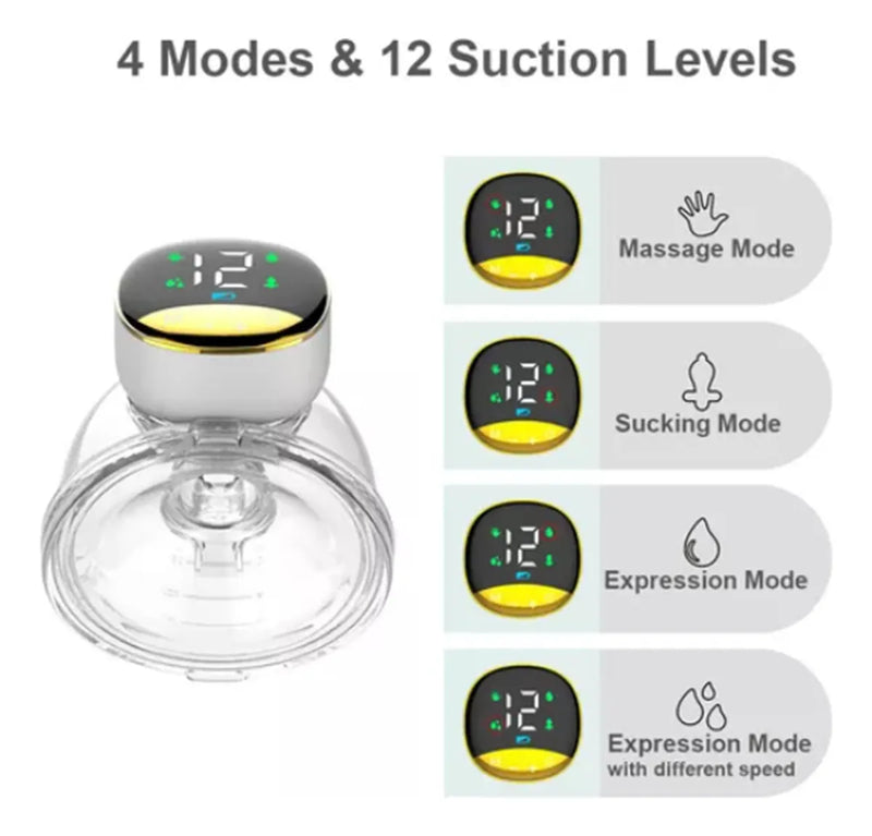 Extractor Leche Materna Eléctrico Silencioso Bebe