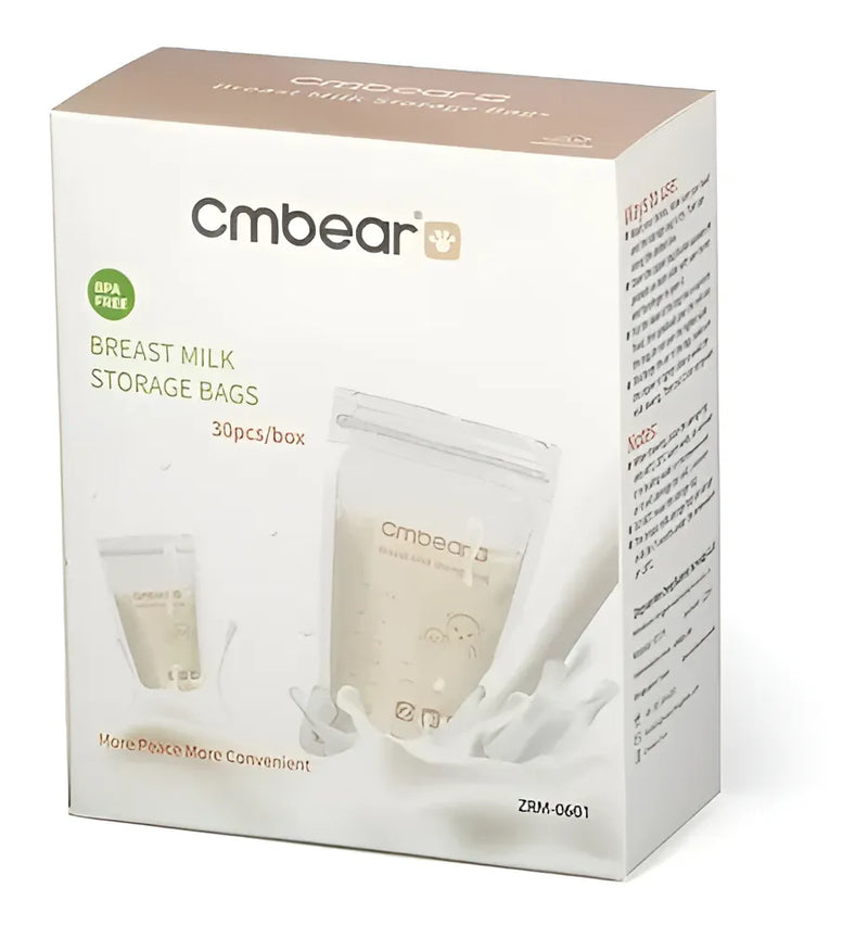 Bolsas Para Almacenamiento De Leche Materna Cmbear 30 Unid