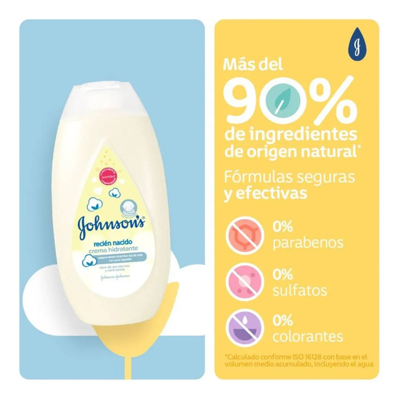 Crema Johnson Recien Nacido 200 Ml