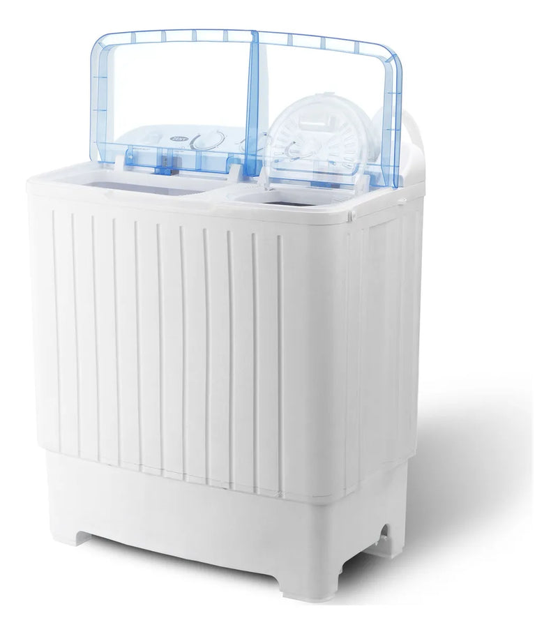 Lavadora Portátil Compacta Con Dos Tinas Pequeñas Zeny -