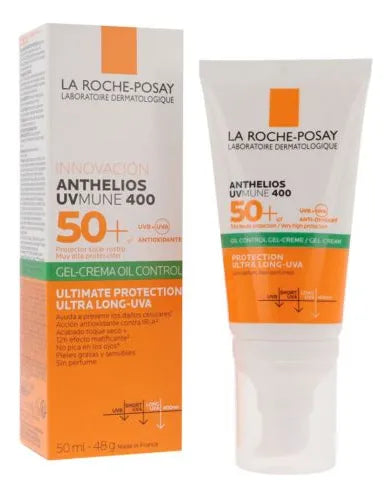 Protector Solar Facial Uvmune Oil Control Anthelios 50ml