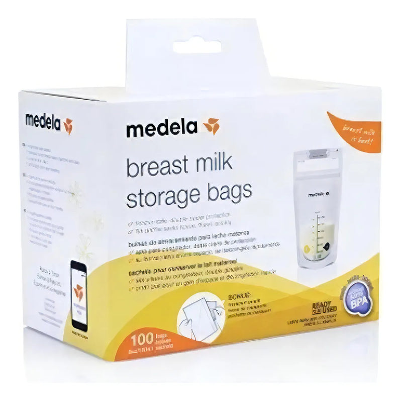 Bolsas Almacenamiento De Leche Materna Medela 100 Unidades